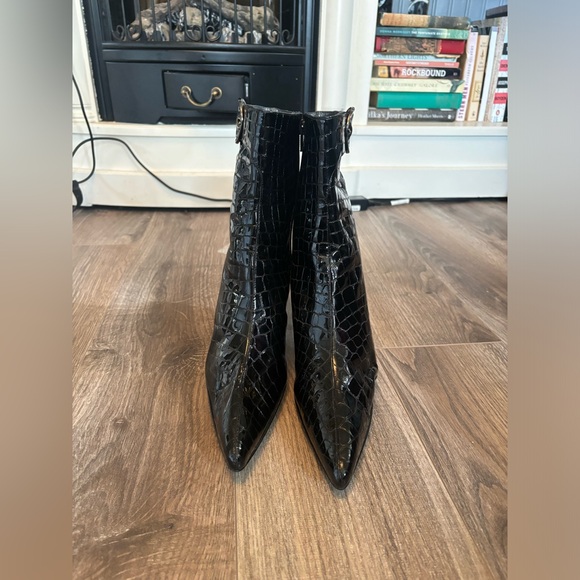 Stuart Weitzman Patent Leather Boots - Picture 2 of 8